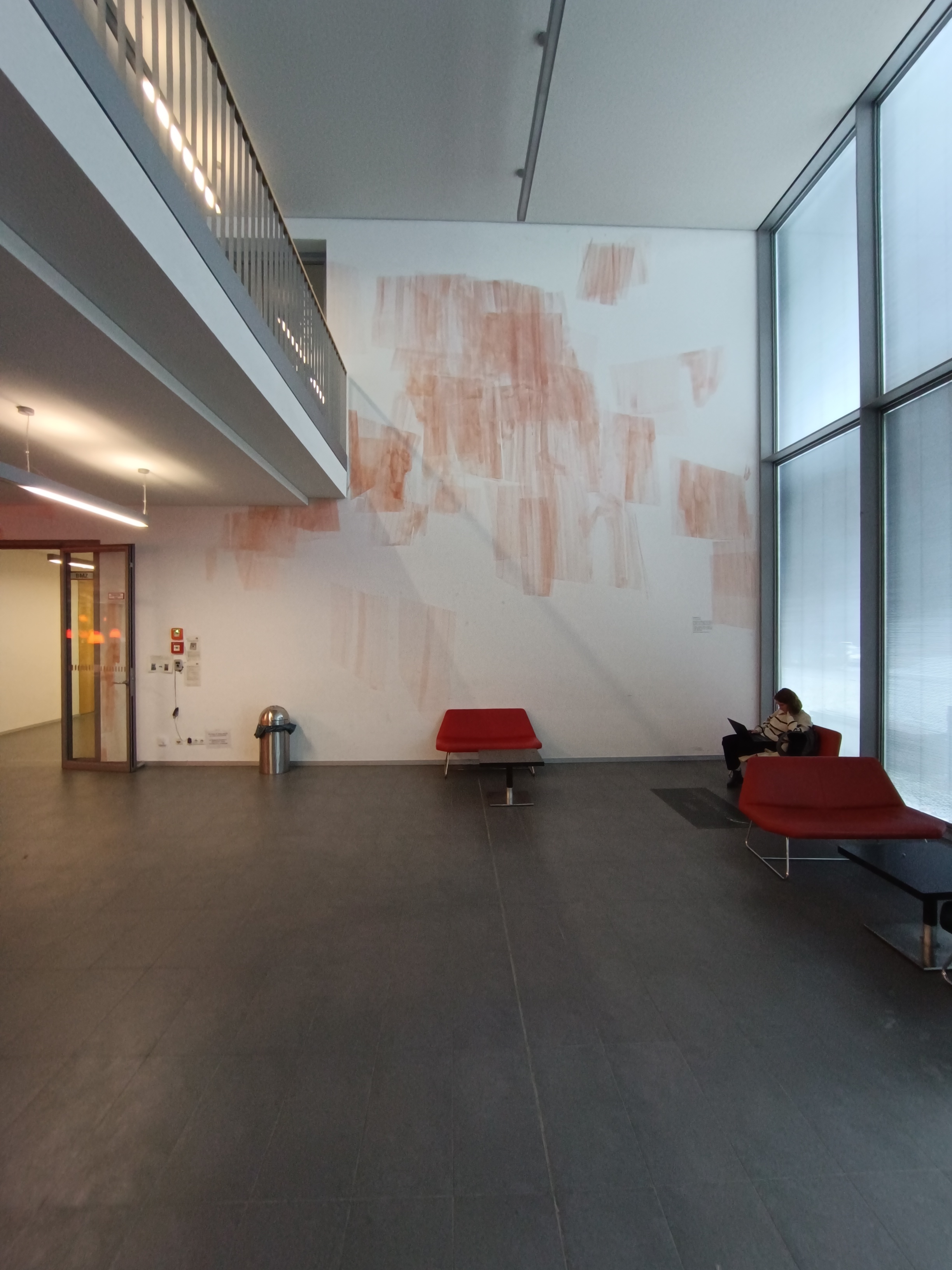 Thomas Bechinger Projektionen im Gebäude RW I